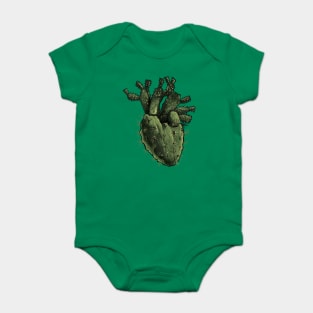 Cactus Heart Baby Bodysuit